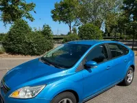 Gebraucht Ford Focus 101 PS (74 kW) 2008 Blau Kleinwagen