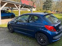 Gebraucht Peugeot 207 88 PS (64 kW) 2006 Blau Kleinwagen