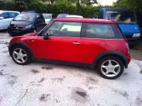 Käytetty Mini Cooper 90 HP (66 kW) 2004 Punainen Viistoperä