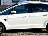 Gebraucht Ford S-MAX Titanium 165 PS (121 kW) 2019 Weiß Van / Kleinbus
