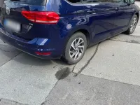 Gebraucht VW Touran Sound 110 PS (80 kW) 2018 Blau Van / Kleinbus