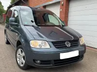 Gebraucht VW Caddy Team 105 PS (77 kW) 2010 Grau Van / Kleinbus