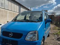 Gebraucht Opel Agila 75 PS (55 kW) 2000 Blau Van / Kleinbus