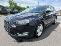 Gebraucht Ford Focus Titanium 125 PS (91 kW) 2018 Iridiumschwarz metallic Kombi