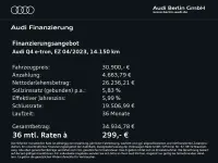 Gebraucht Audi Q4 e-tron Comfort 150 kW (204 PS) 2023 Gletscherweiß metallic SUV