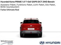 gebraucht Hyundai Kona ❤️ PRIME 1.0 T-Gdi 120PS DCT 2WD Benzin ⌛ Sofort verfügbar! ✔️ mit 5 Zusatz-Paketen