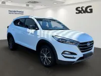 Gebraucht Hyundai Tucson Passion 177 PS (130 kW) 2018 Sol (weiss SUV