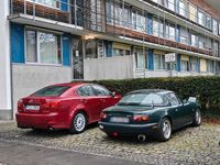 Gebraucht Mazda MX5 90 PS (66 kW) 1995 Grün Cabrio