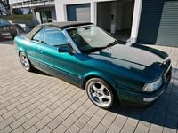 Gebraucht Audi Cabriolet 133 PS (97 kW) 1992 Grün Cabrio