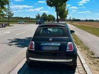 Gebraucht Fiat 500 85 PS (62 kW) 2013 Schwarz Cabrio