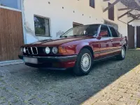 Gebraucht BMW 735 211 PS (155 kW) 1991 Rot Limousine