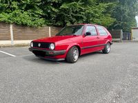 Brugt VW Golf II 55 HK (40 kW) 1989 Rød Hatchback