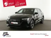 Gebraucht Audi e-tron S-Line 300 kW (408 PS) 2023 Mythosschwarz metallic SUV
