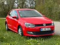 Gebraucht VW Polo 69 PS (50 kW) 2011 Rot Kleinwagen