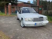 Gebraucht Mercedes 190 109 PS (80 kW) 1992 Weiß Limousine
