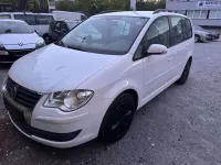 Gebraucht VW Touran Trendline 109 PS (80 kW) 2009 Weiß Van / Kleinbus