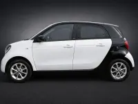 Gebraucht Smart ForFour Passion 71 PS (52 kW) 2016 Weiß Kleinwagen