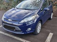 Gebraucht Ford Fiesta Trend 60 PS (44 kW) 2011 Blau Kleinwagen