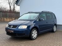 Gebraucht VW Touran Trendline 105 PS (77 kW) 2004 Blau Van / Kleinbus