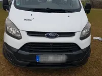 Gebraucht Ford Transit Custom 105 PS (77 kW) 2015 Weiß Van / Kleinbus