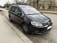 Gebraucht VW Sharan Comfortline 150 PS (110 kW) 2011 Schwarz Van / Kleinbus