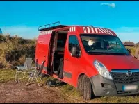 Gebraucht Opel Movano 125 PS (91 kW) 2010 Rot Van / Kleinbus