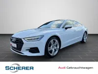 Gebraucht Audi A7 S-Line 265 PS (194 kW) 2023 Gletscherweiß metallic Limousine
