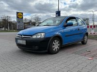 Gebraucht Opel Corsa 75 PS (55 kW) 2002 Blau Kleinwagen