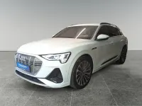 Gebraucht Audi e-tron S-Line 300 kW (408 PS) 2023 Gletscherweiss metallic SUV