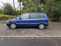 Gebraucht Opel Zafira Selection 147 PS (108 kW) 2002 Blau Van / Kleinbus