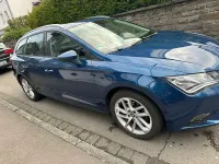 Używany Seat Leon ST 150 KM (110 kW) 2016 Niebieski Kombi