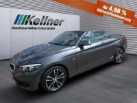 Gebraucht BMW 220 Sport Line 184 PS (135 kW) 2018 Grau Cabrio