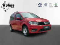 Gebraucht VW Caddy Comfortline 125 PS (91 kW) 2017 Rot Van / Kleinbus