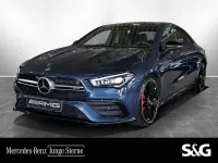 Gebraucht Mercedes CLA35 AMG AMG 306 PS (225 kW) 2023 Denimblau metallic Coupé