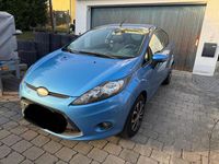 Gebraucht Ford Fiesta 82 PS (60 kW) 2009 Blau Kleinwagen