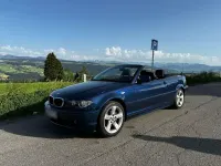 Gebraucht BMW 318 Cabriolet 143 PS (105 kW) 2003 Blau Cabrio