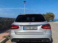 gebraucht Mercedes C250 Mercedes- BenzT Modell silber AMG L...