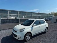 Gebraucht Nissan Micra Visia 80 PS (58 kW) 2015 Weiß Kleinwagen