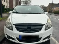 Używany Opel Corsa Edition 65 KM (47 kW) 2009 Biały Hatchback