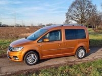 Gebraucht VW Caddy Highline 110 PS (80 kW) 2016 Orange Van / Kleinbus