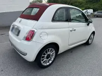 Gebraucht Fiat 500C Lounge 86 PS (63 kW) 2011 Weiß Cabrio
