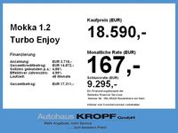 Gebraucht Opel Mokka Enjoy 131 PS (96 kW) 2023 Lack weiss banquise/typ aussen SUV