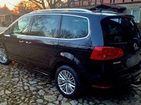 Gebraucht VW Sharan Cup 140 PS (102 kW) 2015 Schwarz Van / Kleinbus