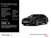 Gebraucht Audi A6 S-Line 299 PS (219 kW) 2025 Mythosschwarz metallic Kombi