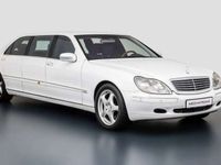 Gebraucht Mercedes S600 445 PS (327 kW) 2001 Weiß Limousine