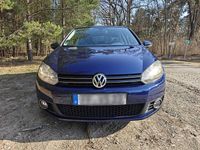 Gebraucht VW Golf VI 102 PS (75 kW) 2008 Blau Kleinwagen