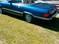 Gebraucht Mercedes SL380 155 PS (114 kW) 1985 Blau Cabrio