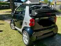 Usata Smart ForTwo Cabrio 40 CV (29 kW) 2002 Nero Cabrio