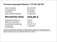 Gebraucht Mazda 3 Exclusive-Line 186 PS (136 kW) 2024 Rot Limousine