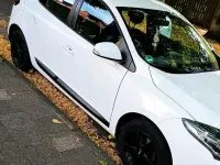 Gebraucht Renault Mégane III Authentique 110 PS (80 kW) 2015 Weiß Kleinwagen